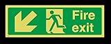 m1008 manual  Glow In The Dark-Fire Exit Sign -SELF selbstklebend, Design \
