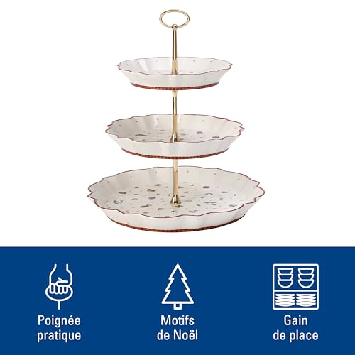 Porcelaine Villeroy & Boch : l'étagère de Noël Toy's Delight d'exception