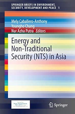 Energy and Non-Traditional Security (NTS) in Asia: 1 2012th Edition Energy and Non-Traditional Security (NTS) in Asia: 1 2012th Edition book cover