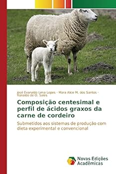 Paperback Composição centesimal e perfil de ácidos graxos da carne de cordeiro [Portuguese] Book