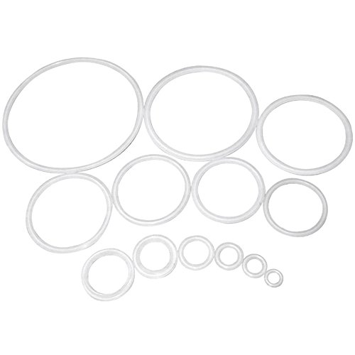 SuperWhole 15,24 cm de silicona para 183 mm diámetro abrazadera tipo ducha Tri oro nuevo Cover