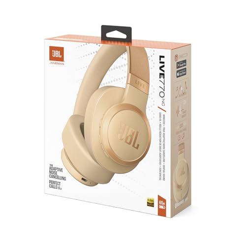 undefined JBL LIVE 770 NC スタイル/デザイン/ハイブリッドノイズキャンセリング/Bluetooth対応/マルチポイント/オーバーイヤーヘッドホン/サンドストーン/JBLLIVE770NCSAT の商品画像 4