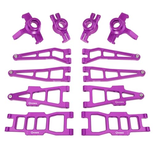 Compatible With HBX 901 901A 903 905 905A 1/12 RC �J�[�A�b�v�O���[�h�p�[�c�����t�����g�ƃ��A�T�X�y���V�����A�[���n�u�X�e�A�����O�u���b�N�ƌ݊������� �p�[�c RC�J�[(Purple)