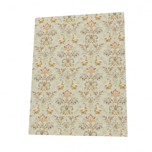 Papier peint pour maison de poupée LOGOFUN pour rénover les murs miniatures ternes