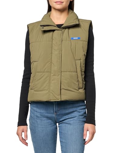 Gilet bouffant Femme HUGO veste courte sans manches légère matelassée mode automne