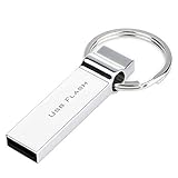 2TB USB Flash Drives Waterproof Pen Drive Metal Thumb Drive with Keychain (2TB)