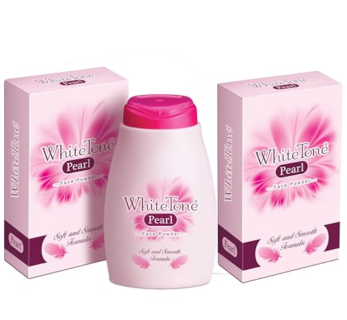 Image of FOGG White Tone Pearl Face Powder For Women's, Get Oil-Free, Even-Toned Skin Instantly, 85G (Pack Of 2)