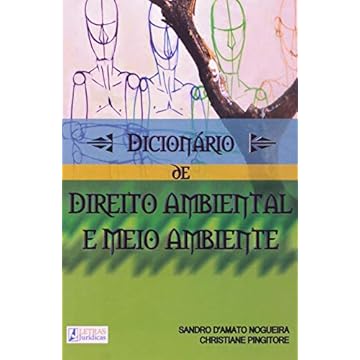 Capa do livro Dicionário de direito ambiental e meio ambiente