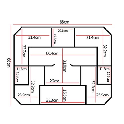 Supports de rangement muraux pour optimiser les espaces étroits
