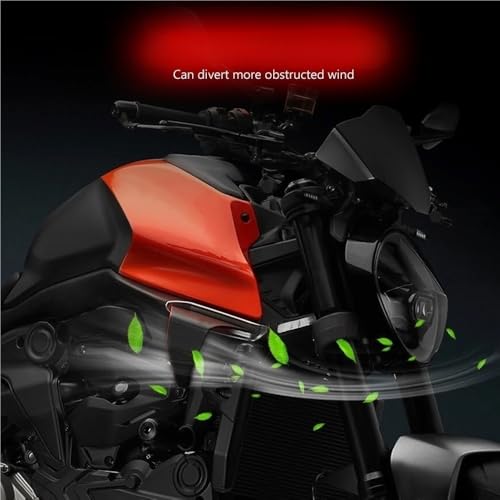 Kit d'ailerons latéraux moto carénage ailes pour Monster 950 Plus et 937 SP - 6