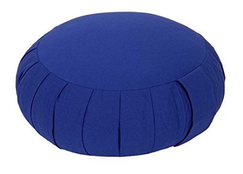 cojín de meditación/cojín zafu Yoga Made in Germany, Azul