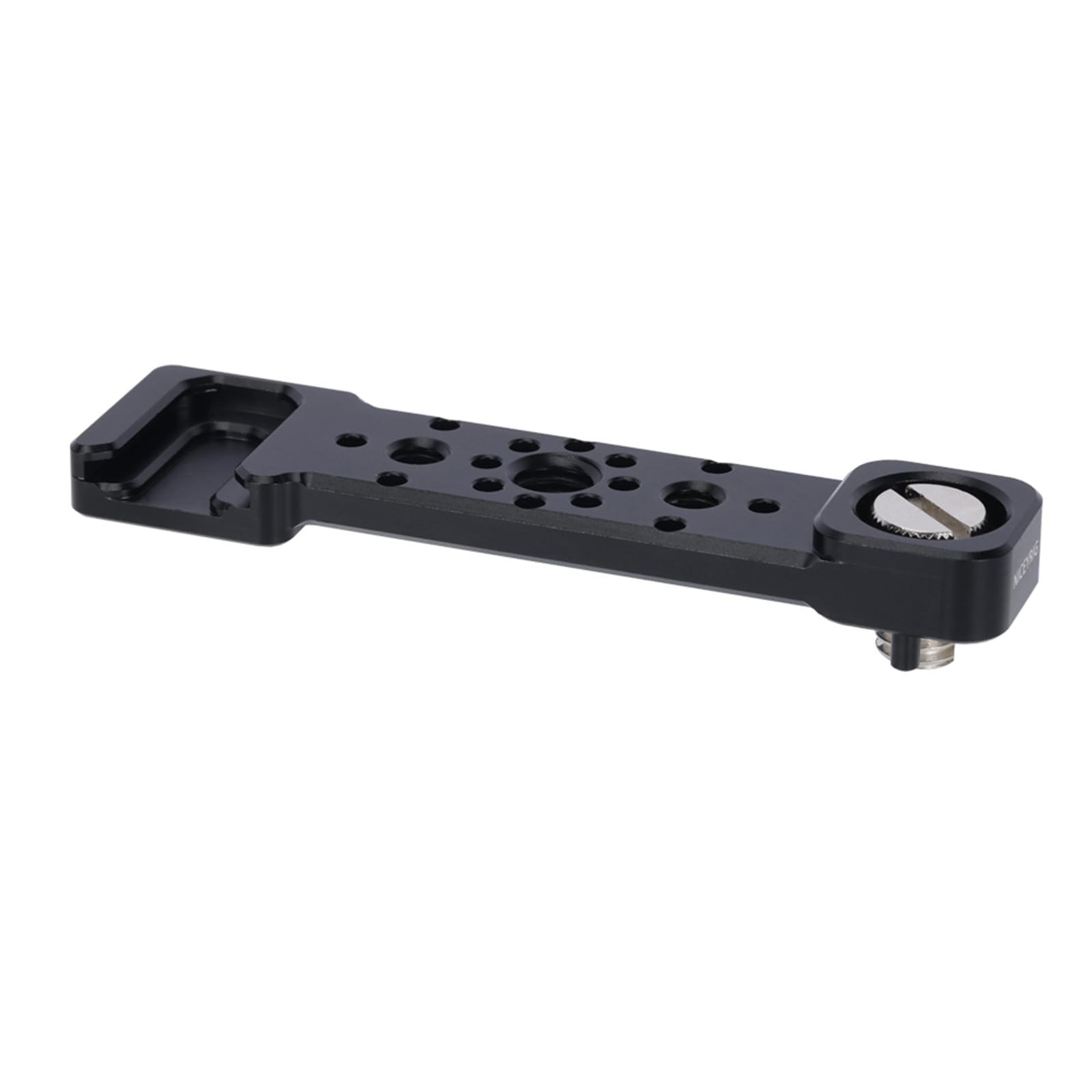 NICEYRIG Support d'extension pour griffe froide, barre à fromage avec griffe froide pour caméra moniteur cage rig/trous de loacting Ar-ri/accessoires de griffe