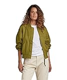 raw jackets prices Reißverschluss – Zuglasche G-STAR RAW Damen Everyday Bomber Overshirt, Grün (avocado D23018-D297-D612), L