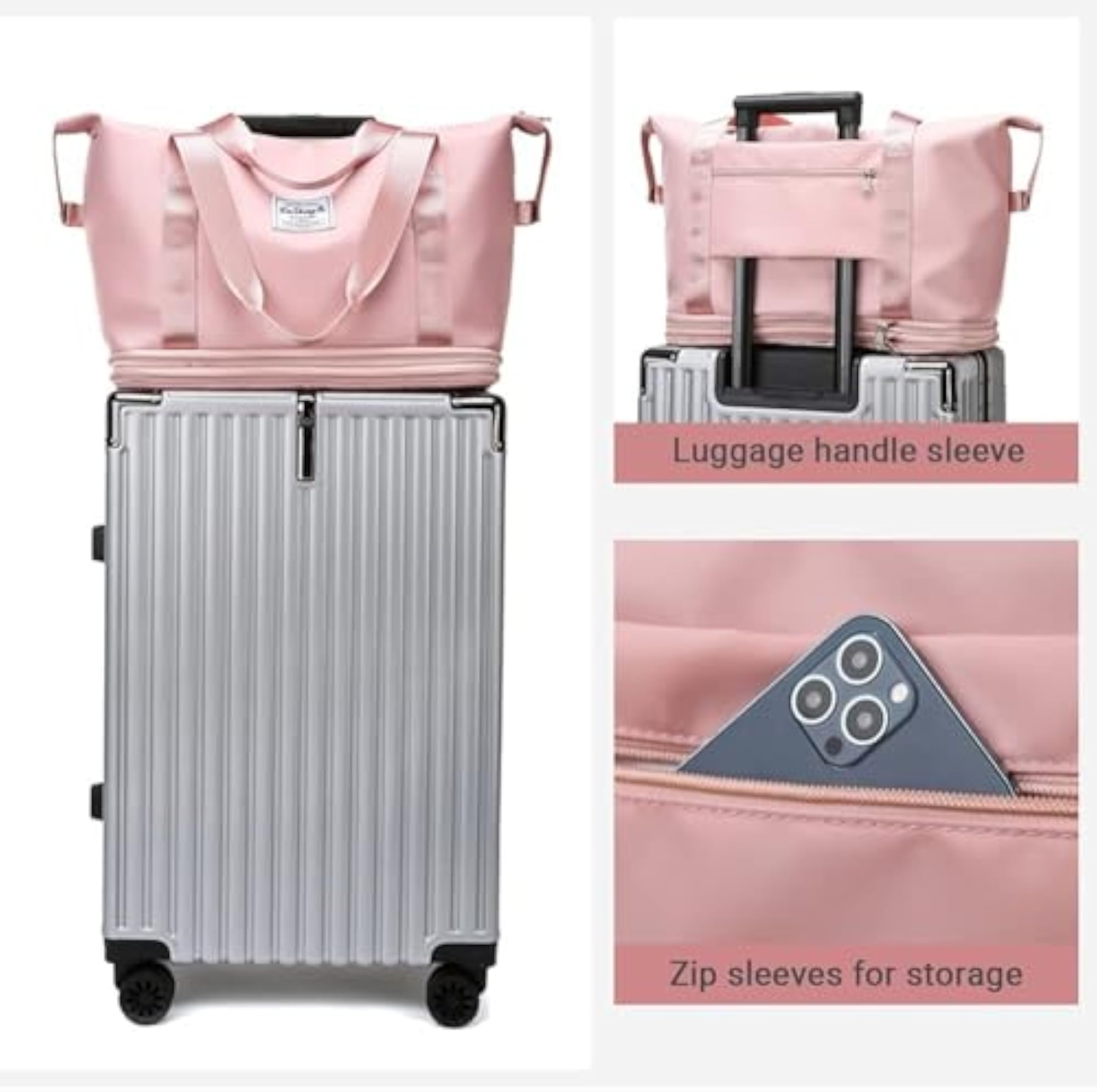Multipurpose Travel Foldable Bag, Durable Organizer