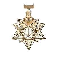 シーリングライト　星形　スター2 Amazon.co.jp : 億兆堂 1灯星型シーリングライト ガラス スター