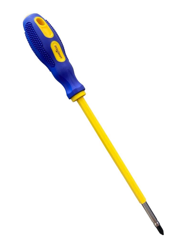 Goodyear Screwdriver, Screwdriver Set, Hand Tool, Hand Tool Kit, SCREWDRIVER PHILLIPS, Electrician Screwdriver, Insulated screwdriver, 1PC (10") (B0CB7236GM) Amazon Price History, Amazon Price Tracker