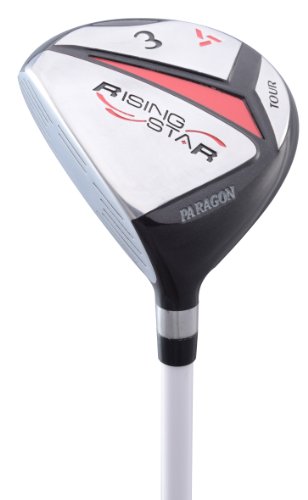 Paragon Rising Star Kids Junior #3 Fairway Wood/Driver Ages 3-5 Red/Right-H