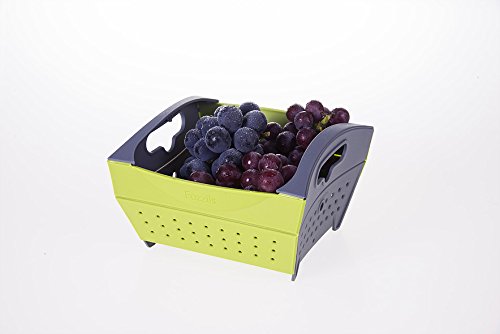 Fozzils Snapfold 3 Qt. -Green Colander, 3 Quart #TOP7