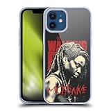 Head Case Designs Licenciado Oficialmente AMC The Walking Dead Michonne Retratos de Personajes de la Temporada Carcasa de Gel de Silicona Compatible con Apple iPhone 12 / iPhone 12 Pro