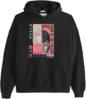 japanese Anime Berserk guts Griffith Casca sweatshirt black 2