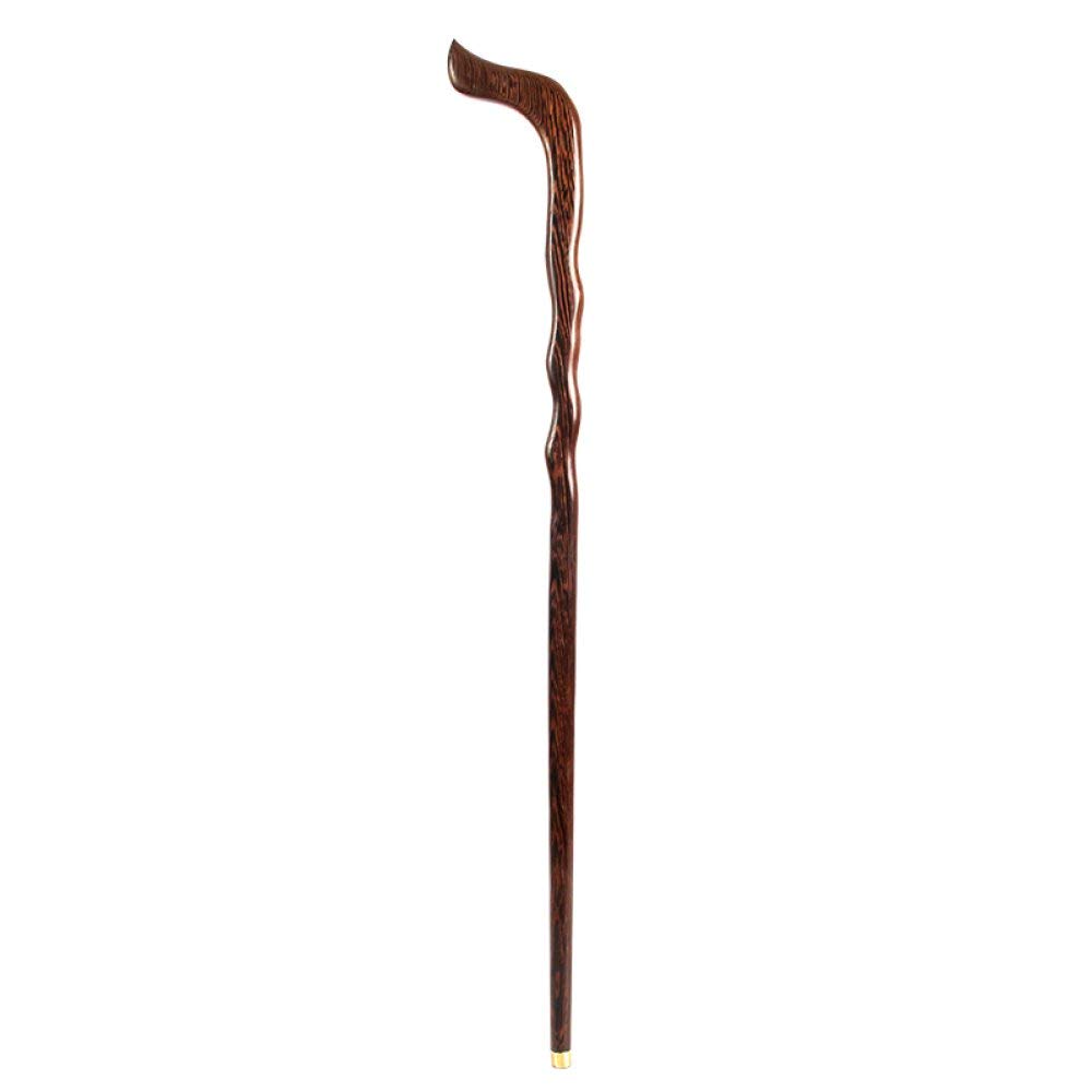 Bastones de Madera, muletas, Bastones de Madera de secuoya, Bastones de Madera para Ancianos, grifos Antideslizantes, andadores de wengué.
