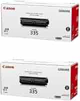 Amazon.co.jp: Canon Toner Cartridge 335 Black Set of 2