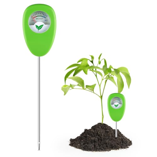 AWAMRWA Boden Feuchtigkeitsmesser für Pflanzen, Lange Sonde für...