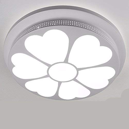 Plafonnier moderne LED blanc 38cm luminaire acrylique de couloir 24W eclairage salon circulaire