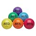 MAC-T PE08364E 4" All-Sport Ball, Assorted Colors, Set of 6