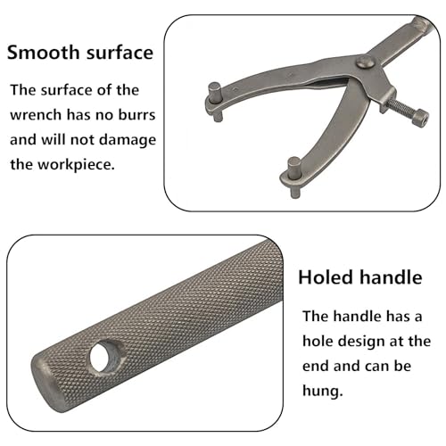 ANBOO Universal-Schwungrad-Kupplungsschlüssel, Y-Typ-Schwungradschlüssel-Werkzeug, Kupplungshaltewerkzeug, Motorrad-Riemenscheibenschlüssel für Pocket-Bike-Motorrad-Moped