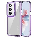 【Material transparente】: la funda delgada y ligera para OPPO Reno12 Pro 5G/OPPO Reno 12 Pro 5G está hecha de TPU suave y panel trasero acrílico transparente, transparente, translúcido y resistente al amarilleo.