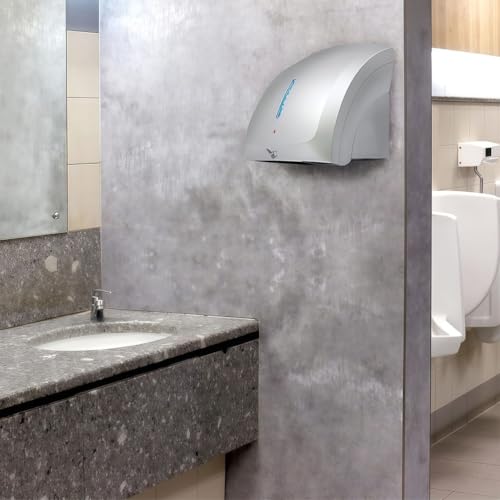 Sèche-mains automatique haute puissance pour toilettes publiques et bureau - 8