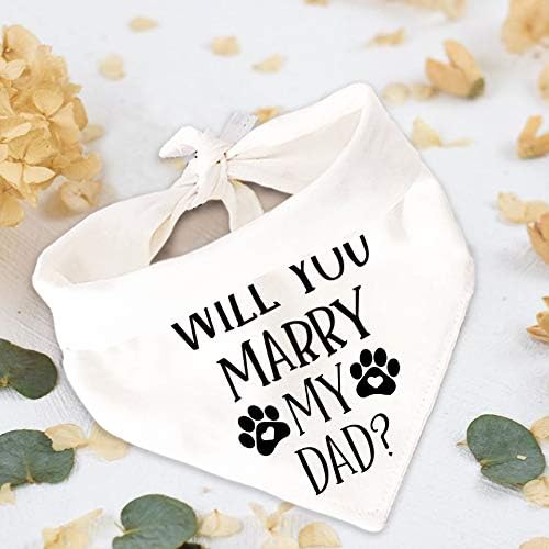 Family Kitchen Funny Wedding Pet Dog Bandana Scarf - Image 4