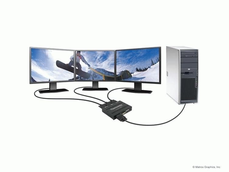 Matrox T2G/DSE マルチモニタボックス TripleHead2Go(デジタル版SE 