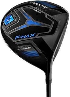 Cobra Golf 2020 F Max Driver Offset Black-Blue (Men's, Right Hand, Senior Flex, 11.5)