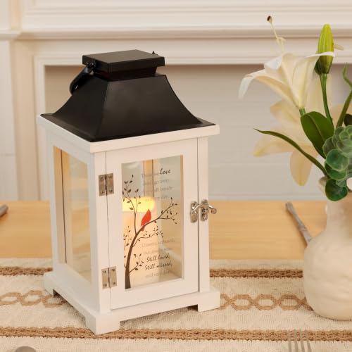 Image of Memorial Lantern, Sympathy Gifts for Loss of Loved One, Funeral Gift