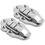 Look rétro et charmant : avec son look rétro, minimaliste et charmant, ce loquet est parfait pour les boîtes en bois, les boîtes à bijoux, les boîtes à outils, les armoires, et plus encore. Il peut également être utilisé pour créer de beaux travaux manuels.