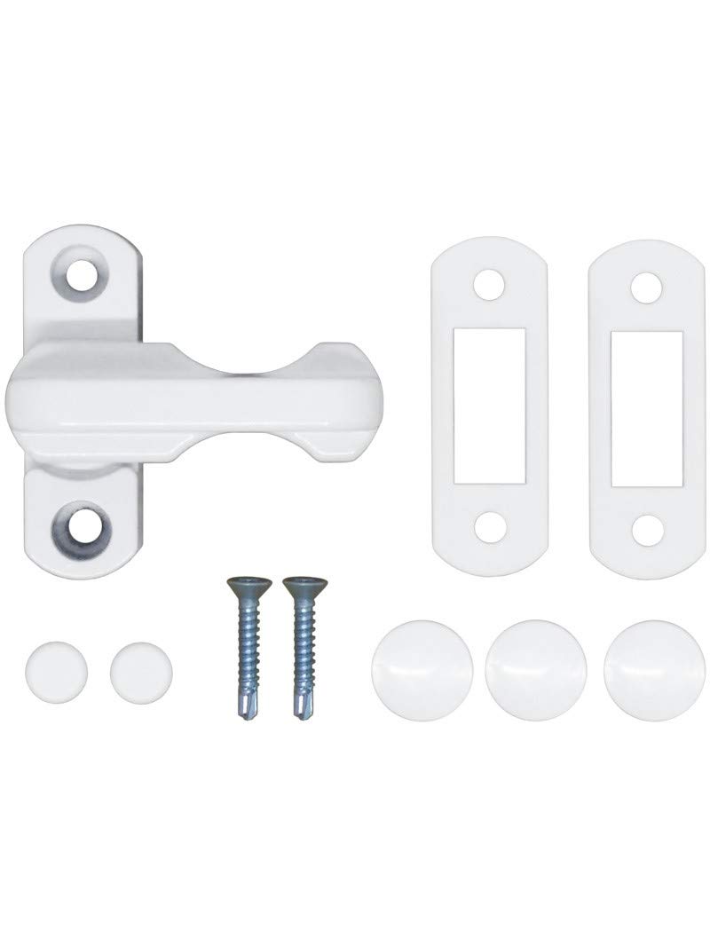 Sash Jammer Upvc Security Bolt (Value Range) - White Sash Blocker Bolt x1