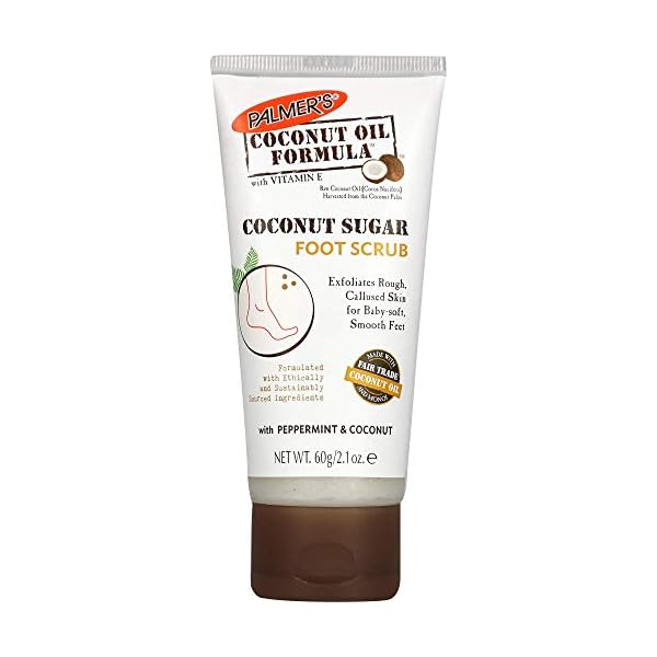 Palmer's Coconut Oil Formula Coconut Sugar Foot Scrub, 2.1 Ounce