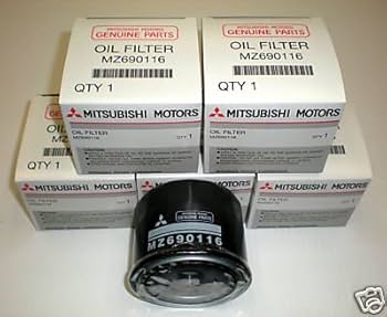 Amazon.com: Quantity Of 5 - Genuine Mitsubishi Oil Filter MZ690116