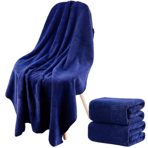 SEISSO Bath Towels Set Extra Large 63 x 35 in,