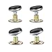Tiardey 4 Pcs Cadre de Lit Outil Anti-Secousses Bouchons De Chevet Fixateur Fileté Réglable Tête Rotative Rotative pour Meubles De Lit La Maison Armoires Support Mural (37-45mm)