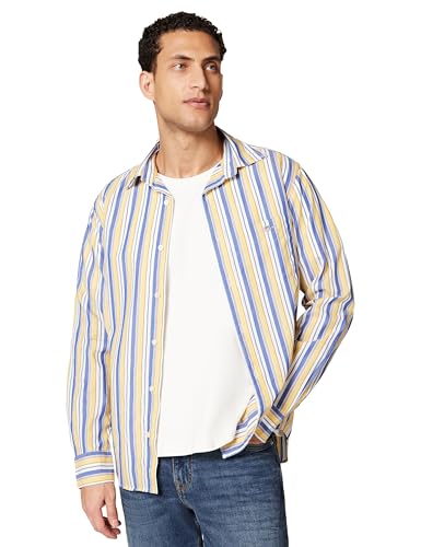 T-shirt à rayures haut de gamme en popeline REG fine et douce taille M