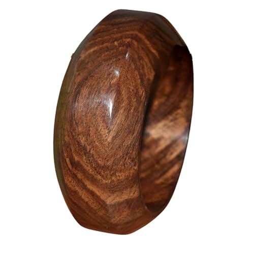 Image of Handcrafted Natural Wooden Bangles Set | Elegant Eco-Friendly Jewelry for Women | Artisan Wood Bracelets - Christmas Gift for Her