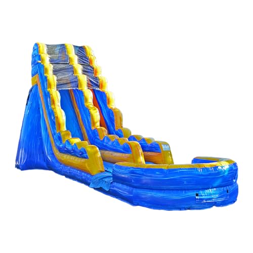 JumpOrange 19’ Melting Artic Commercial Grade Water Slide Inflatable with