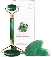 ROSELYNBOUTIQUE Gua Sha Facial Tools & Face Roller for Wrinkless Natural Skincare Tool Jade Rolle...