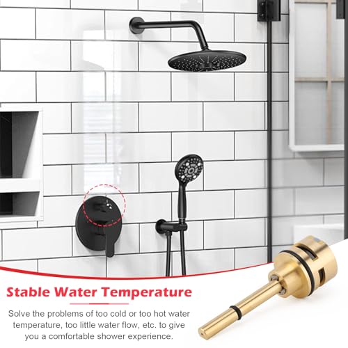 RP51919 6 Setting Diverter Cartridge for Delta Faucet Valve Body Integrated and Individual Diverter Trims R11000 and R22000, Faucet Replacement Part, Brass & No Leakage (RP51919) by Fit4drive - Image 6