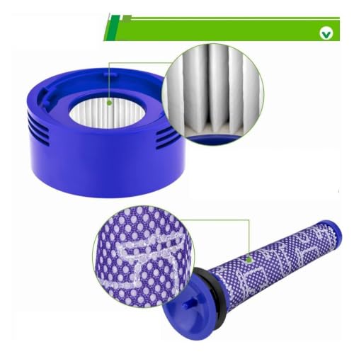 Filtro lavable compatible con Dyson V7 V8 que recupera la potencia de succión 6