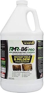 RMR-86 Pro Instant Mold Stain & Mildew Stain Remover - Contractor Grade Cleaning Solution, Professional Quality Formula, Odor Removal, 1 Gallon