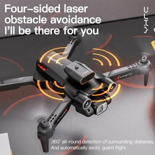 Image of Drone with 4k Camera Foldable 1080P HD Drone with FPV Live Video, Smart Gestures Selfie, Altitude Hold, One Key Take Off /Landing, 3D Flips for Kids and Adults.
